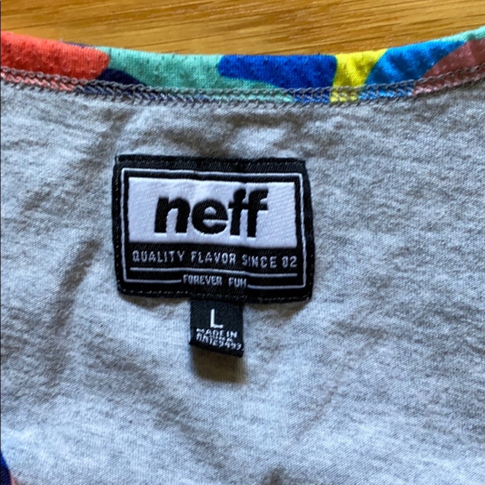 Neff Tropical Pattern Tank Top - Picture 2 of 3